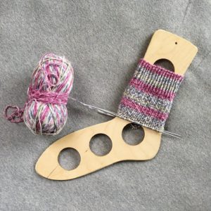 Mindless sock knitting